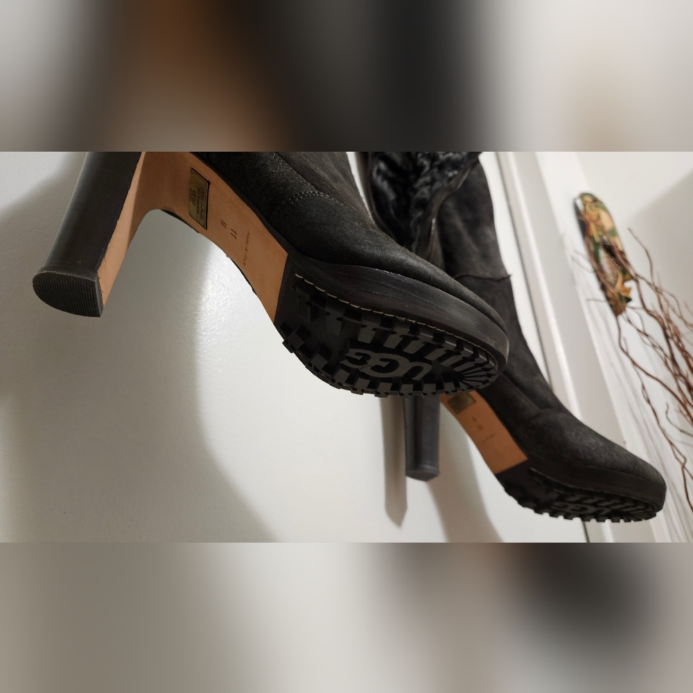 UGG Vintage Collection Donata Knee High Stiletto Boots